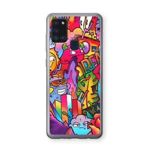 CaseCompany Dreams: Samsung Galaxy A21s Transparant Hoesje