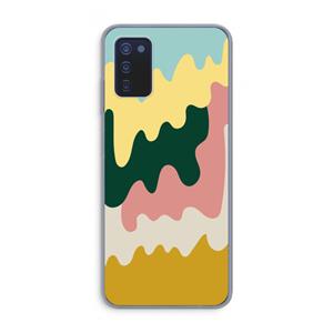CaseCompany Baar B: Samsung Galaxy A03s Transparant Hoesje