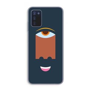 CaseCompany Mono M: Samsung Galaxy A03s Transparant Hoesje