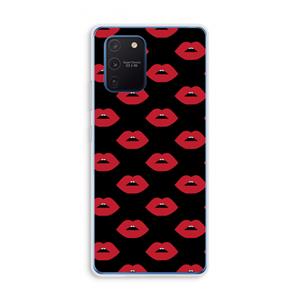 CaseCompany Lips: Samsung Galaxy Note 10 Lite Transparant Hoesje