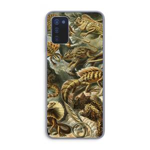 CaseCompany Haeckel Lacertilia: Samsung Galaxy A03s Transparant Hoesje