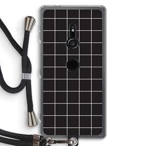 CaseCompany Rooster 2: Sony Xperia XZ2 Transparant Hoesje met koord
