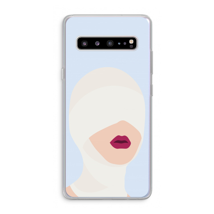 CaseCompany Incognito: Samsung Galaxy S10 5G Transparant Hoesje