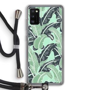 CaseCompany This Sh*t Is Bananas: Samsung Galaxy A41 Transparant Hoesje met koord
