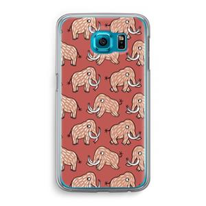 CaseCompany Mammoet: Samsung Galaxy S6 Transparant Hoesje