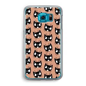CaseCompany Kat: Samsung Galaxy S6 Transparant Hoesje