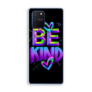 CaseCompany Be Kind: Samsung Galaxy Note 10 Lite Transparant Hoesje