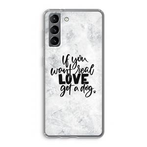 CaseCompany Partner in crime: Samsung Galaxy S21 Transparant Hoesje