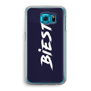 CaseCompany Biest: Samsung Galaxy S6 Transparant Hoesje