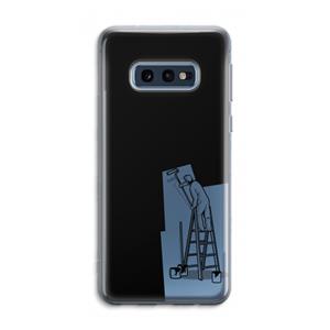 CaseCompany Musketon Painter: Samsung Galaxy S10e Transparant Hoesje