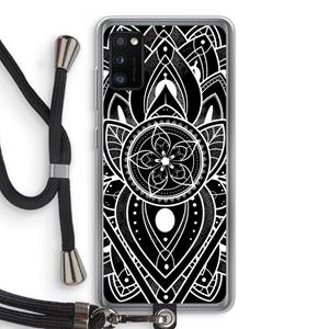 CaseCompany It's Complicated: Samsung Galaxy A41 Transparant Hoesje met koord