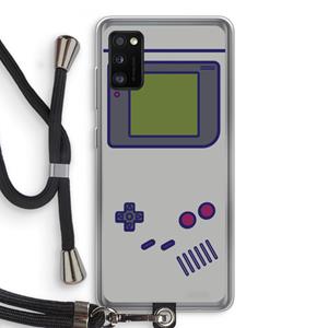 CaseCompany Game On: Samsung Galaxy A41 Transparant Hoesje met koord