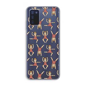 CaseCompany Gymboys: Samsung Galaxy A03s Transparant Hoesje