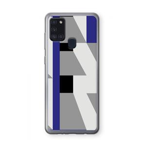 CaseCompany Gestalte 2: Samsung Galaxy A21s Transparant Hoesje