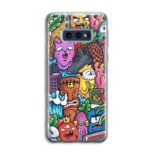 CaseCompany Vexx Mixtape: Samsung Galaxy S10e Transparant Hoesje