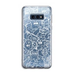 CaseCompany Vexx City #2: Samsung Galaxy S10e Transparant Hoesje