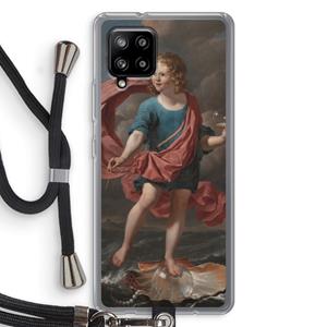 CaseCompany Soap Bubbles: Samsung Galaxy A42 5G Transparant Hoesje met koord