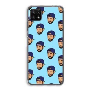 CaseCompany Drake Away: Samsung Galaxy A22 5G Transparant Hoesje