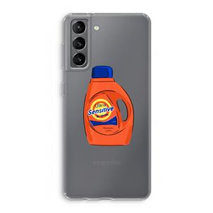 CaseCompany Ultra Sensitive: Samsung Galaxy S21 Transparant Hoesje
