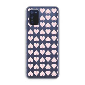 CaseCompany Ass 'n Titties: Samsung Galaxy A03s Transparant Hoesje