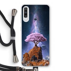 CaseCompany Ambition: Samsung Galaxy A70 Transparant Hoesje met koord