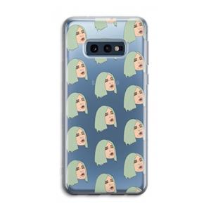 CaseCompany King Kylie: Samsung Galaxy S10e Transparant Hoesje