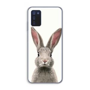 CaseCompany Daisy: Samsung Galaxy A03s Transparant Hoesje