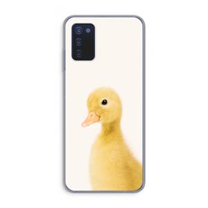 CaseCompany Duke: Samsung Galaxy A03s Transparant Hoesje