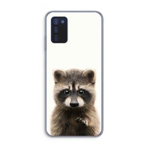 CaseCompany Rocco: Samsung Galaxy A03s Transparant Hoesje