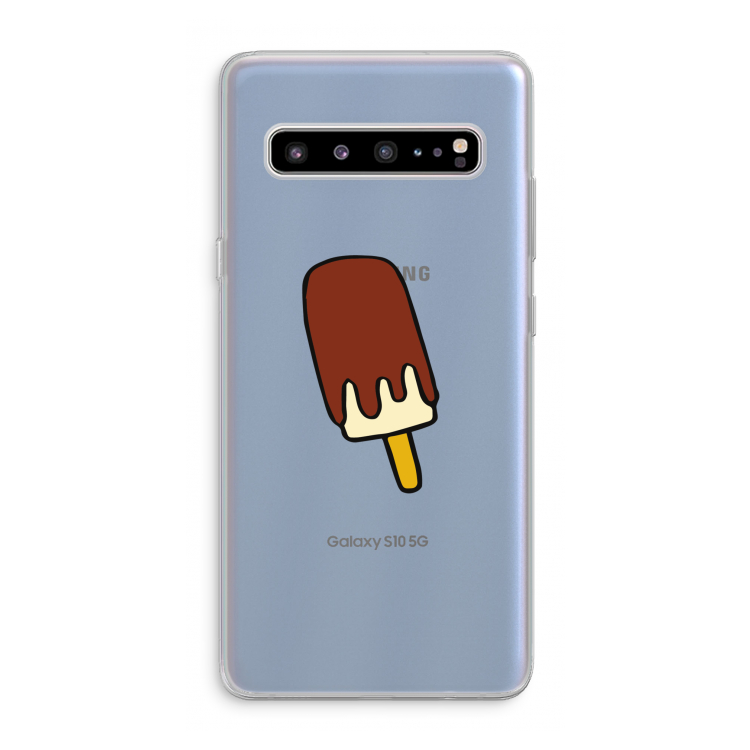 CaseCompany Frisco: Samsung Galaxy S10 5G Transparant Hoesje