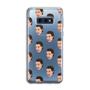 CaseCompany Ugly Cry Call: Samsung Galaxy S10e Transparant Hoesje