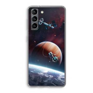 CaseCompany Examiner: Samsung Galaxy S21 Transparant Hoesje