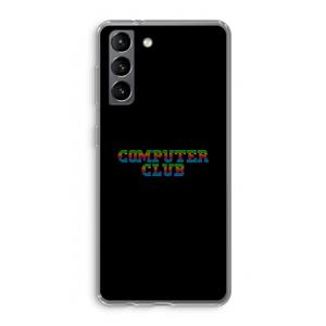 CaseCompany Retro: Samsung Galaxy S21 Transparant Hoesje