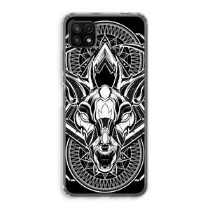 CaseCompany Oh Deer: Samsung Galaxy A22 5G Transparant Hoesje