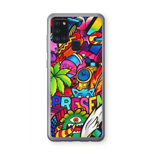 CaseCompany Represent: Samsung Galaxy A21s Transparant Hoesje