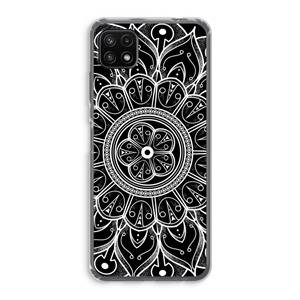 CaseCompany Roses Are Red: Samsung Galaxy A22 5G Transparant Hoesje