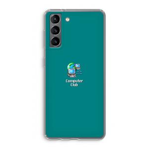 CaseCompany Win98: Samsung Galaxy S21 Transparant Hoesje