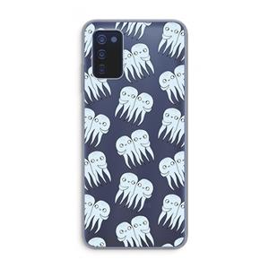 CaseCompany Octopussen: Samsung Galaxy A03s Transparant Hoesje