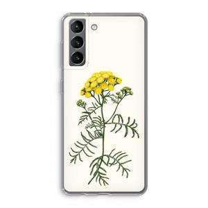 CaseCompany Tansy: Samsung Galaxy S21 Transparant Hoesje