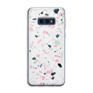 CaseCompany Terrazzo N°3: Samsung Galaxy S10e Transparant Hoesje