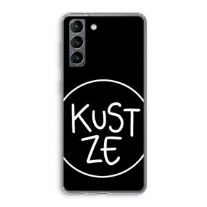 CaseCompany KUST ZE: Samsung Galaxy S21 Transparant Hoesje