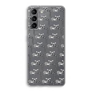 CaseCompany Makis: Samsung Galaxy S21 Transparant Hoesje