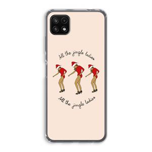 CaseCompany Jingle Ladies: Samsung Galaxy A22 5G Transparant Hoesje