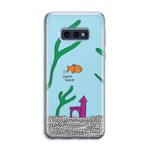 CaseCompany Aquarium: Samsung Galaxy S10e Transparant Hoesje