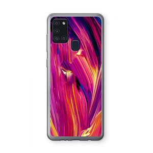 CaseCompany Phoenix: Samsung Galaxy A21s Transparant Hoesje