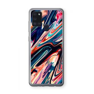 CaseCompany Quantum Being: Samsung Galaxy A21s Transparant Hoesje