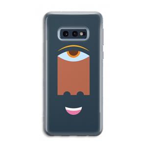 CaseCompany Mono M: Samsung Galaxy S10e Transparant Hoesje