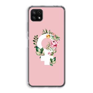 CaseCompany Venus: Samsung Galaxy A22 5G Transparant Hoesje