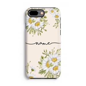 CaseCompany Daisies: iPhone 8 Plus Tough Case