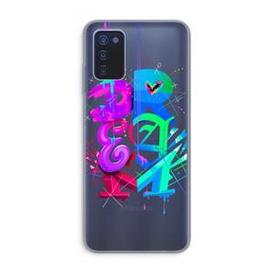 CaseCompany Dream: Samsung Galaxy A03s Transparant Hoesje